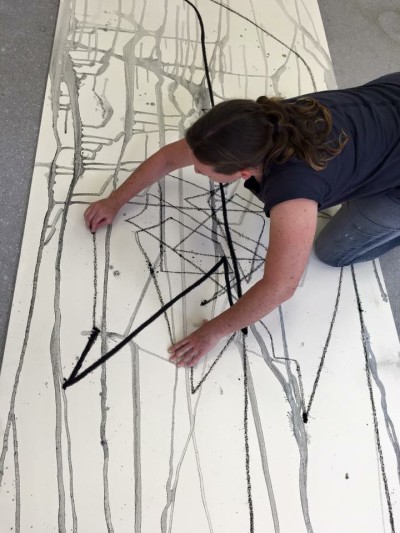Drawing at Sydney College of the Arts studio 2015